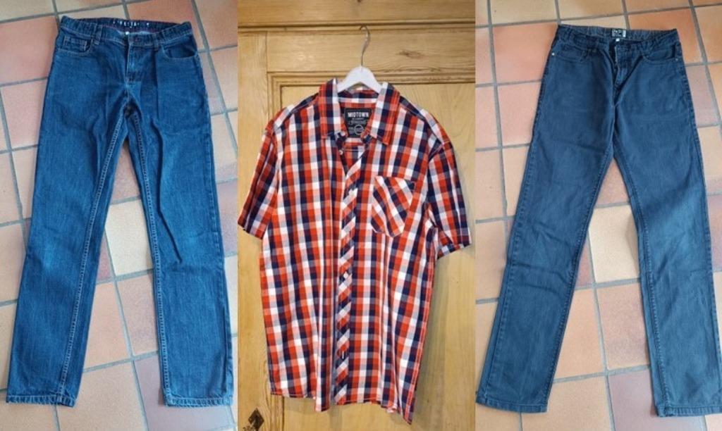 Lot de vêtements pour garçons (15/16 ans), Enfants & Bébés, Enlèvement ou Envoi, Utilisé, Taille 170