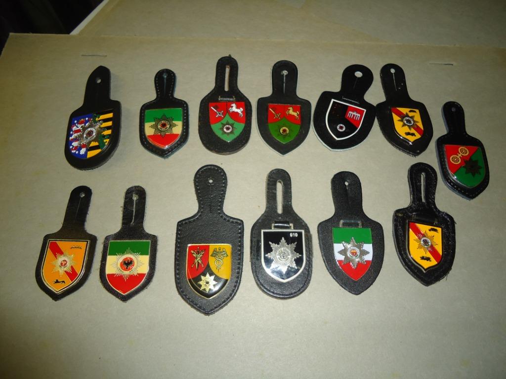 lot 13 insignes police militaire allemagne, Enlèvement ou Envoi, Armée de terre, Emblème ou Badge