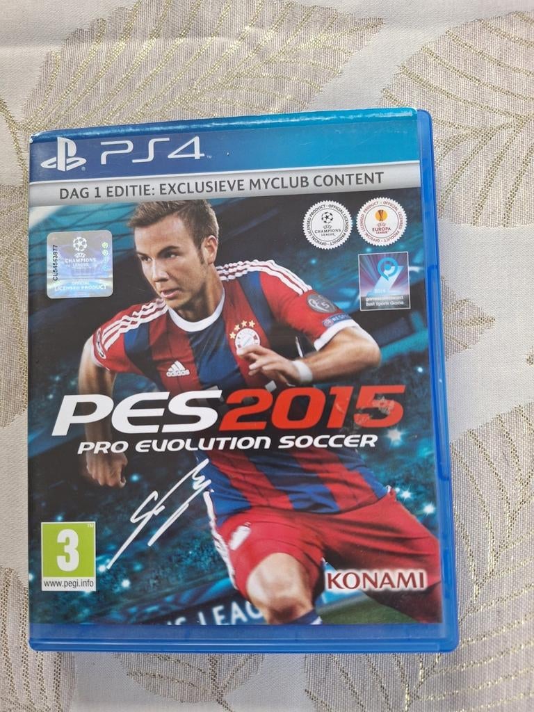 Pes 2015, Pes 15 voor PS4 in topstaat, Consoles de jeu & Jeux vidéo, Jeux | Sony PlayStation 4, Enlèvement ou Envoi, Comme neuf