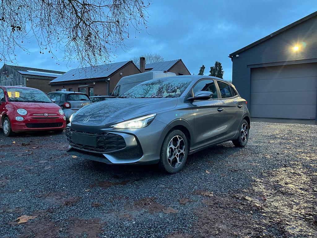 MG 3 GPS-airconditioning, Auto's, MG, Stof, 4 cilinders, Zwart, BTW verrekenbaar