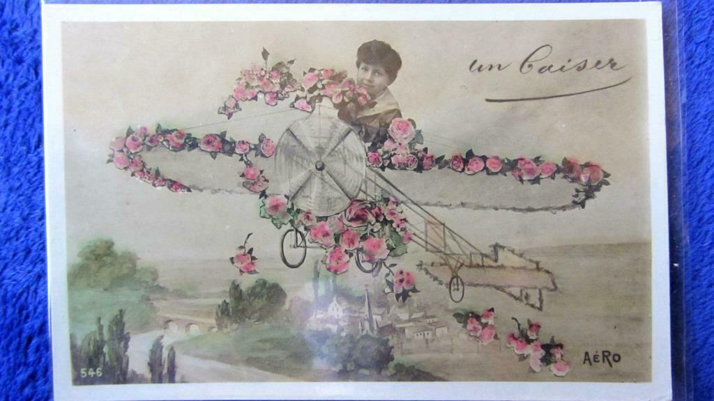 FANTASIE KAARTEN- UN BAISER- KINDEREN, Enlèvement ou Envoi, Avant 1920, Affranchie, Enfants