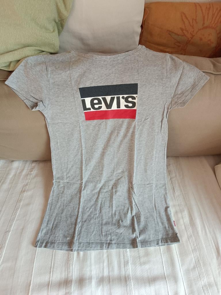 T-shirt / Robe Levi's gris 16 ans, Enfants & Bébés, Robe ou Jupe, Enlèvement ou Envoi, Utilisé, Levi's