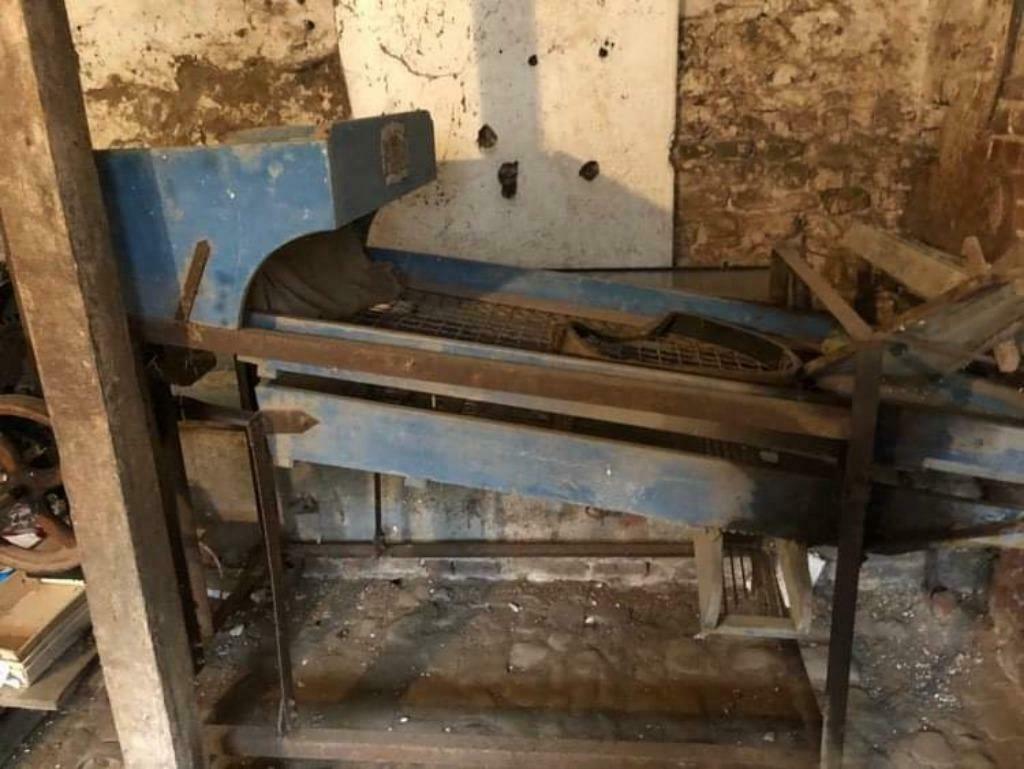 Trieuse de pomme de terre, Ophalen