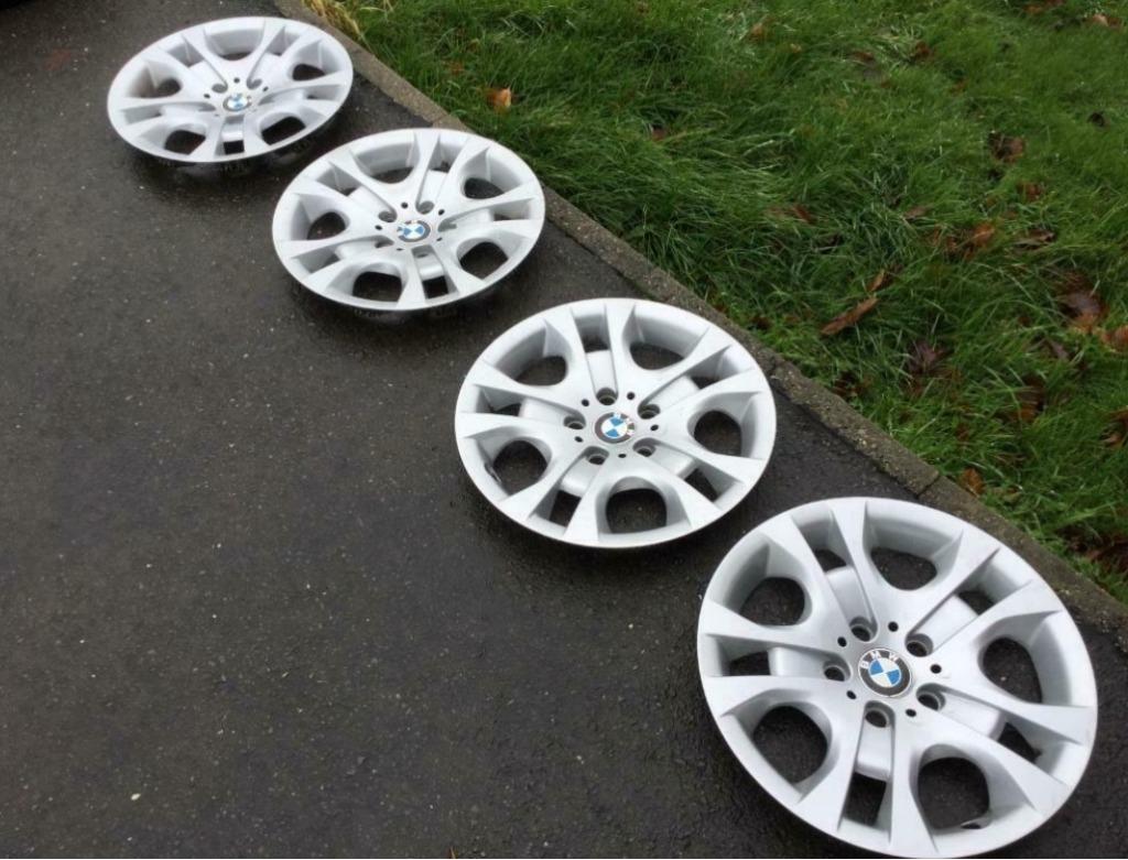 4 wieldoppen 17 inch BMW x1, Ophalen of Verzenden, Gebruikt