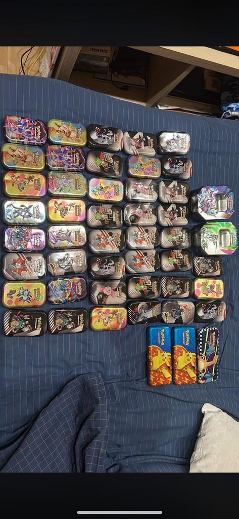 Lege tins, Ophalen, Zo goed als nieuw