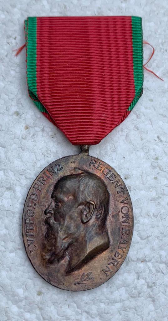 Medaille, Bayern, Jubileum medaille vh Beierse Leger (1905), Ophalen of Verzenden, Landmacht, Lintje, Medaille of Wings