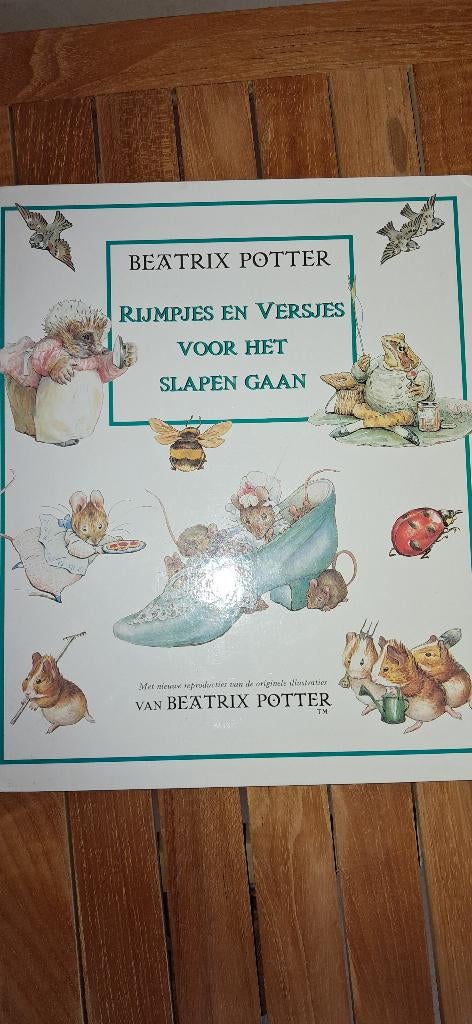 Boek peuterboek ´Rijmpjes en versjes voor het slapengaan´, Boeken, Beatrix Potter, Jongen of Meisje, Voorleesboek, Ophalen