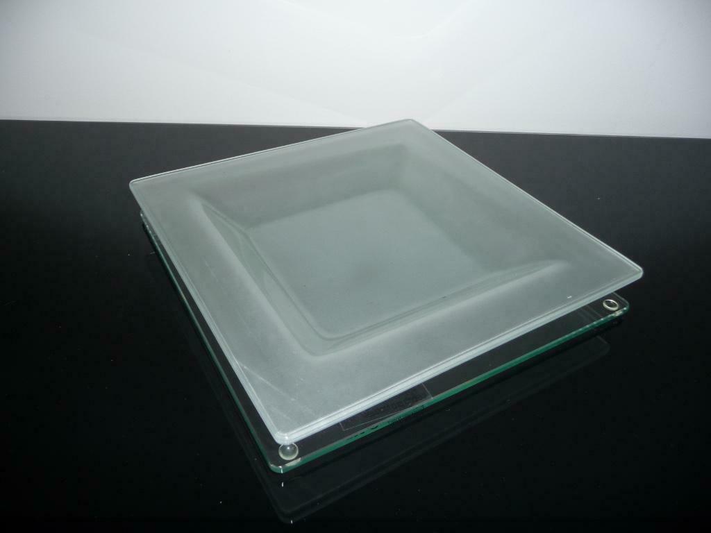 Neo gusto glazen schotel, serveerschotel, hapjes- tapas bord, Neuf, Uni, Verre, Enlèvement