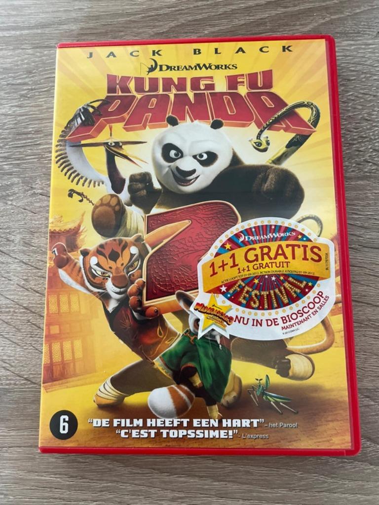 Kung fu panda dvd, Cd's en Dvd's, Ophalen of Verzenden, Zo goed als nieuw, Film