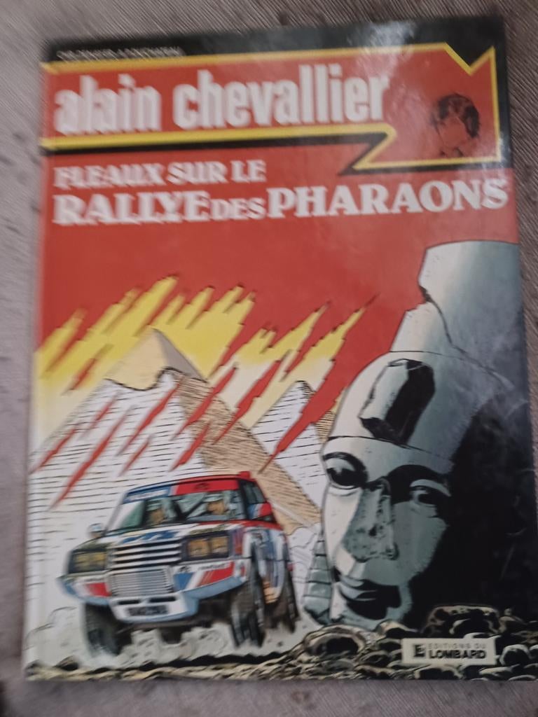 Alain Chevalier Fleaux sur le Rallye des Pharaons, Une BD, Enlèvement ou Envoi, Comme neuf