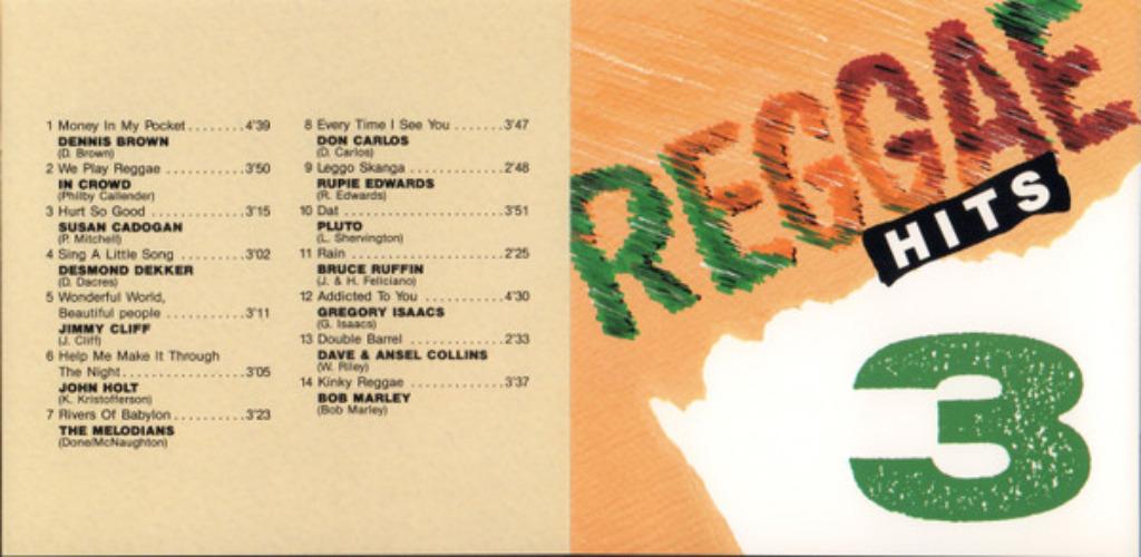CD- Reggae Hits3, Envoi