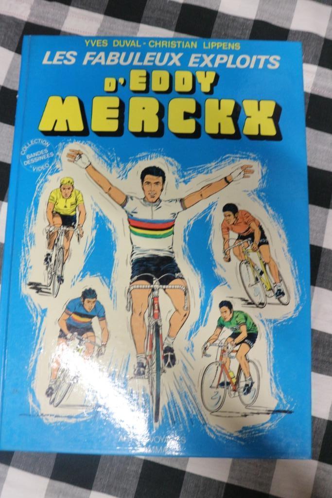 Fabuleux exploits d'Eddy Merckx  - - 1973 Duval et Lippens, Boeken, Stripverhalen, Ophalen of Verzenden