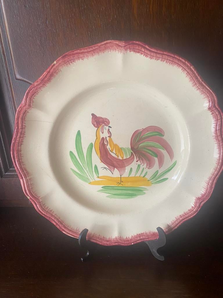 Assiette longchamp, Antiquités & Art