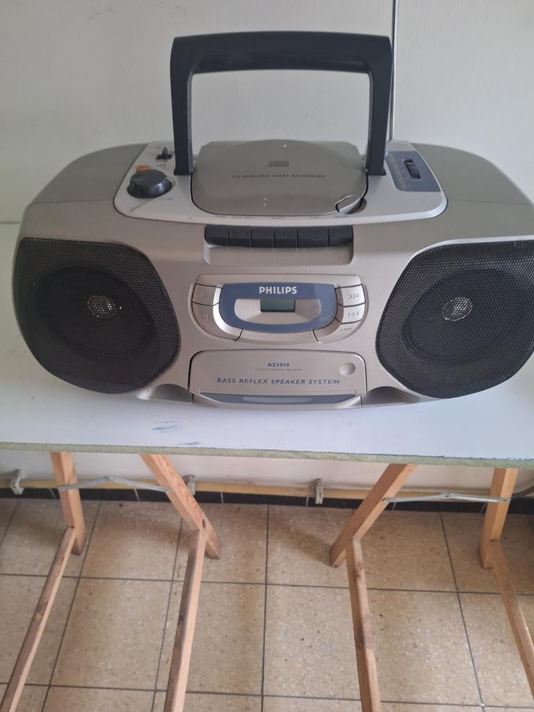 Radio cd en cassette speler, Ophalen, Radio