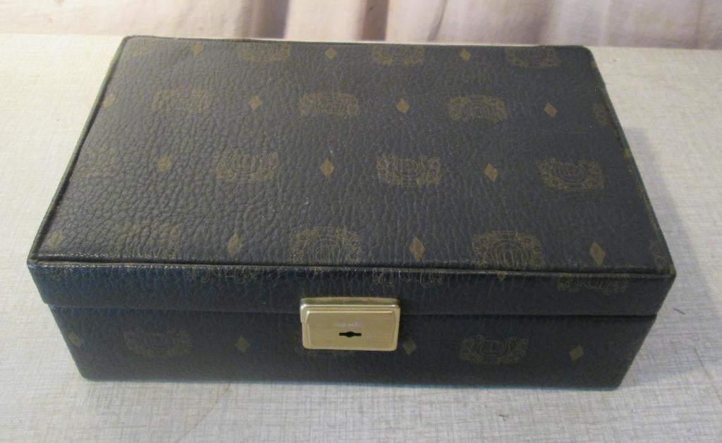 Mooi Juwelen Kistje met spiegel - 24x15x8, Antiek en Kunst, Curiosa en Brocante, Ophalen of Verzenden