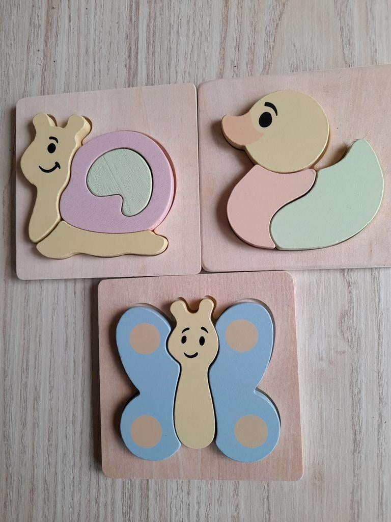 Puzzeltjes in pastelkleuren, Ophalen