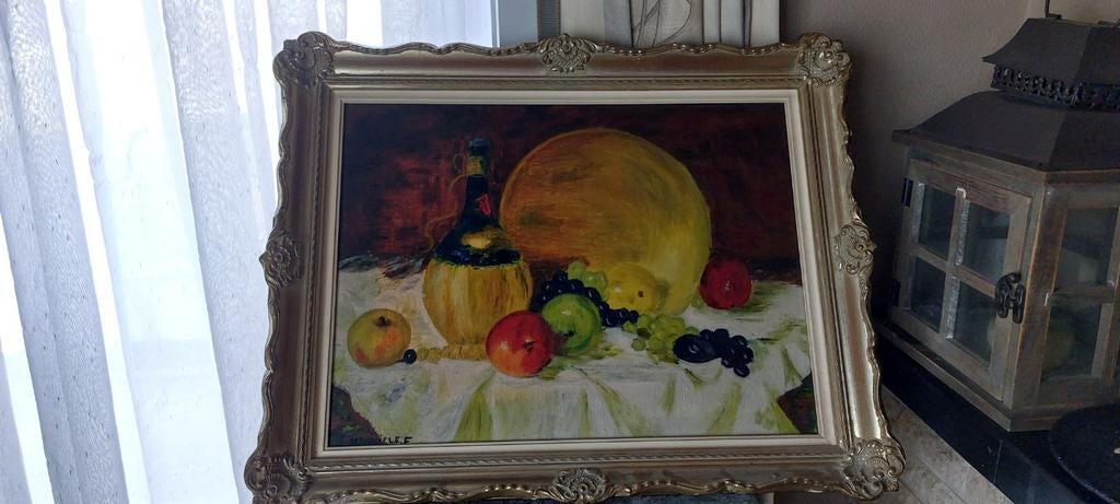 Schilderij stilleven, ophalen aub, Ophalen
