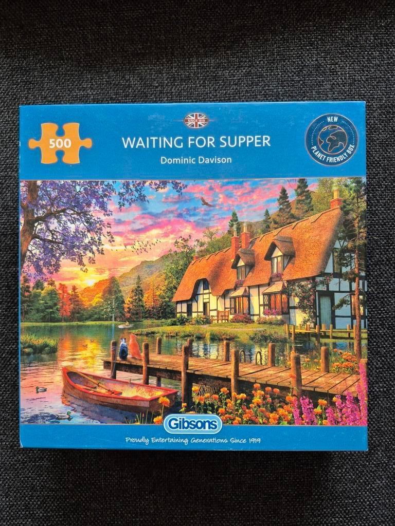 Gibsons puzzel, Ophalen of Verzenden, 500 t/m 1500 stukjes, Gebruikt, Legpuzzel