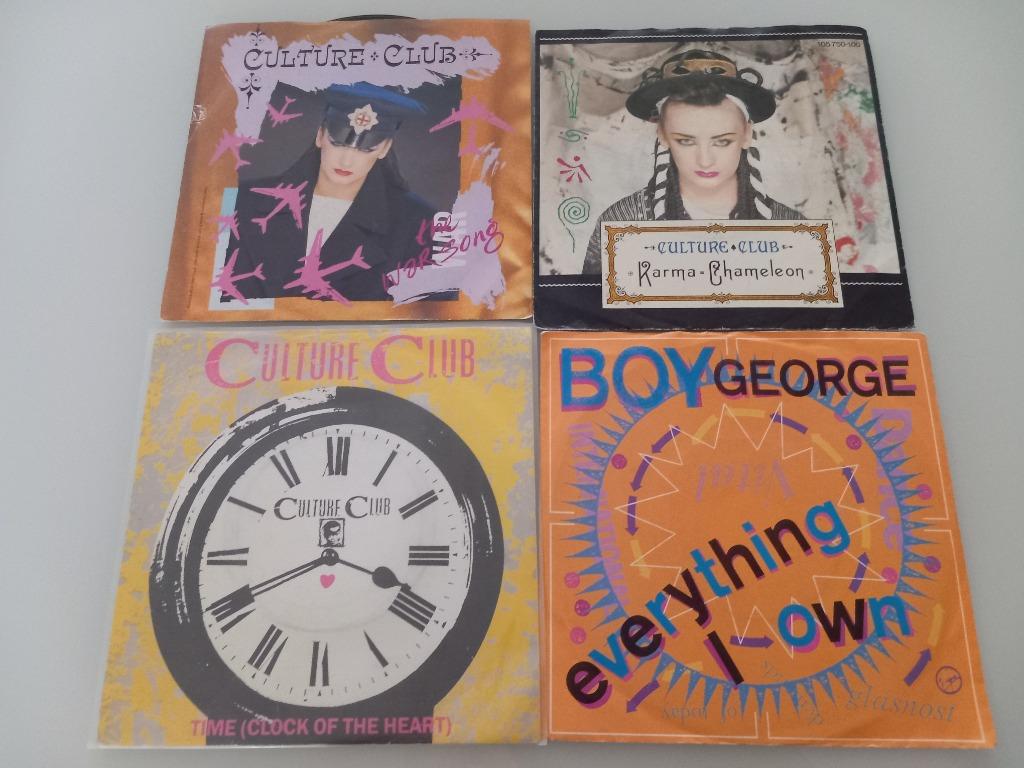 Vinyl 7" single Culture Club Boy George 80s Synth Pop Wave, Enlèvement ou Envoi, 7 pouces, Pop, Single