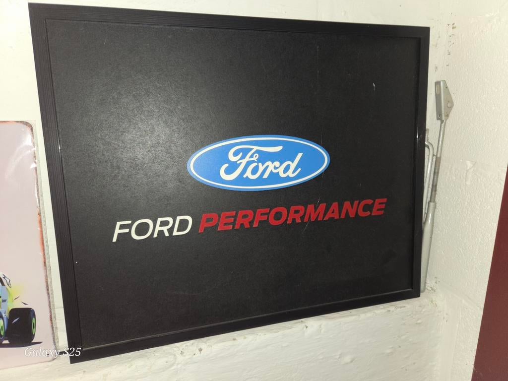 Cadre logo ford performance gravés aux laser, Maison & Meubles, Enlèvement