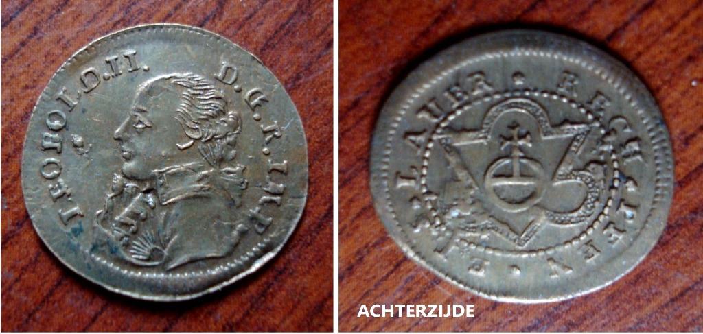 Nurenbergse rekenpenning Leopold II (Lauer), Verzenden, Brons