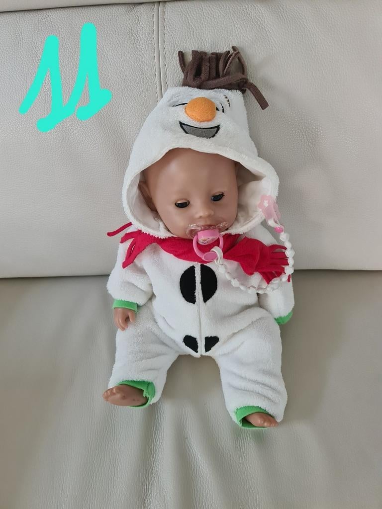 Baby Born met volledige garderobe en accessoires, Kinderen en Baby's, Speelgoed | Poppen, Zo goed als nieuw, Ophalen of Verzenden
