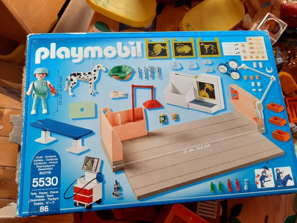 Playmobil Cabinet Vétérinaire - 5530, Enlèvement, Utilisé, Ensemble complet