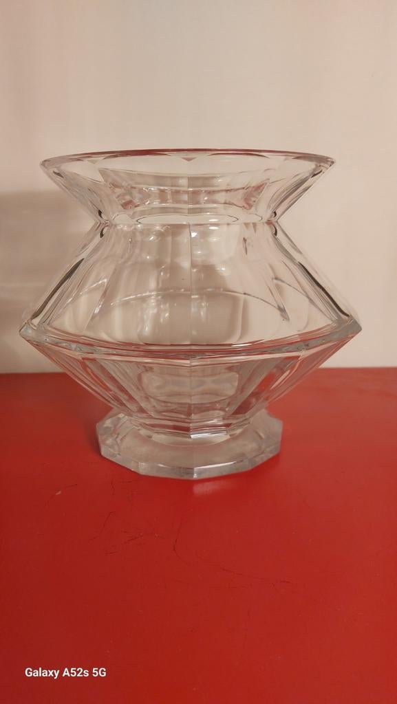 Val Saint lambert snoeppot., Antiek en Kunst, Antiek | Glaswerk en Kristal, Ophalen of Verzenden