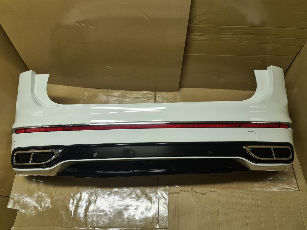 5NA807417 Tiguan R-line bumper tiguan r-line achterbumper, Gebruikt, Volkswagen, Ophalen of Verzenden, Achter