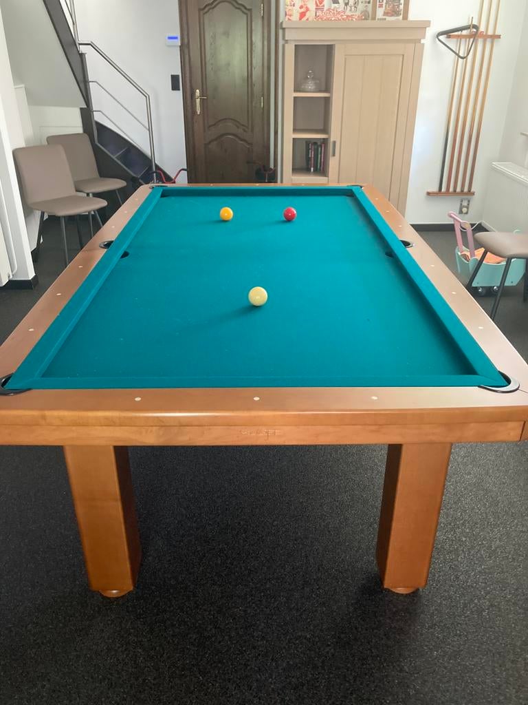 Combi biljart (3 band, pool), Sport en Fitness, Biljarten en Poolen, Gebruikt, Overige typen, Ophalen