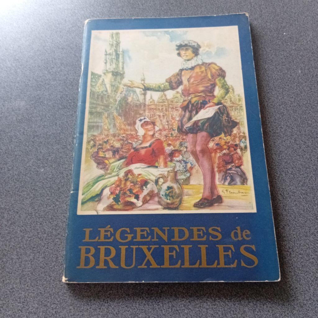 Legend of Brussels uitgegeven door het Belgische agentschap, Ophalen of Verzenden, 20e eeuw of later, Gelezen