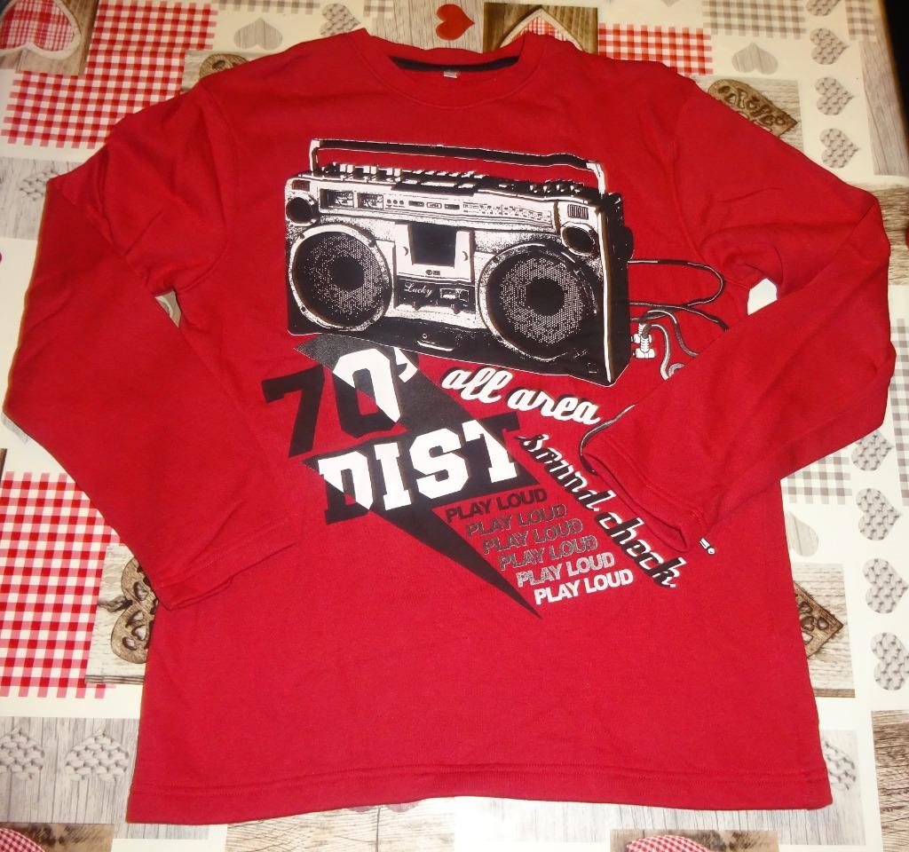 170/176 15/16 pull boombox rouge bordeaux neuf étiquette, Enlèvement ou Envoi, Neuf, Garçon, Pull ou Veste