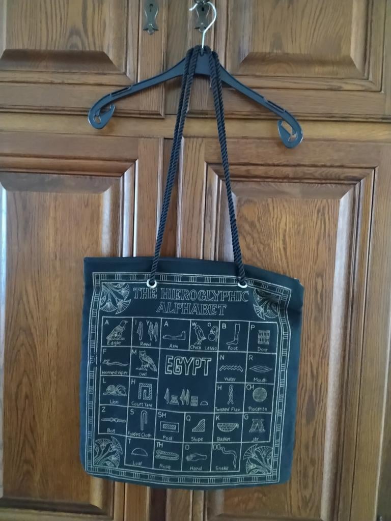 Stoffen tas uit Egypte, Ophalen, Nieuw, Zwart
