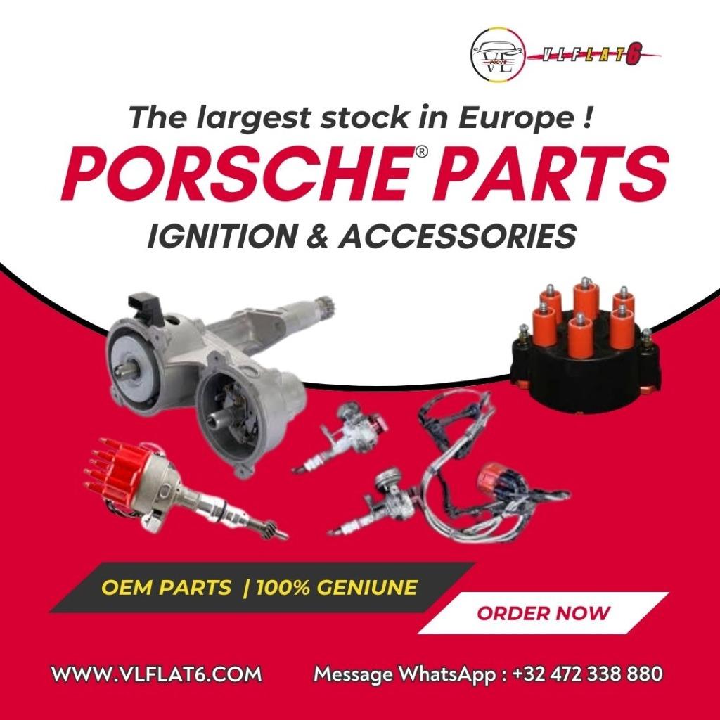 Porsche ontstekingssysteem — ontstekers en accessoires, Auto-onderdelen, Motor en Toebehoren, Oldtimer onderdelen, Porsche, Gebruikt