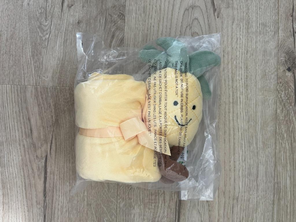 Doudou Jellycat ananas, Enlèvement, Neuf, Autres types