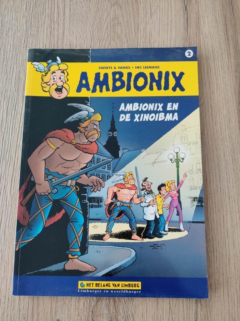 strip Ambionix en de xinoibma, Boeken, Stripverhalen, Eén stripboek, Ophalen of Verzenden, Gelezen, Hec Leemans
