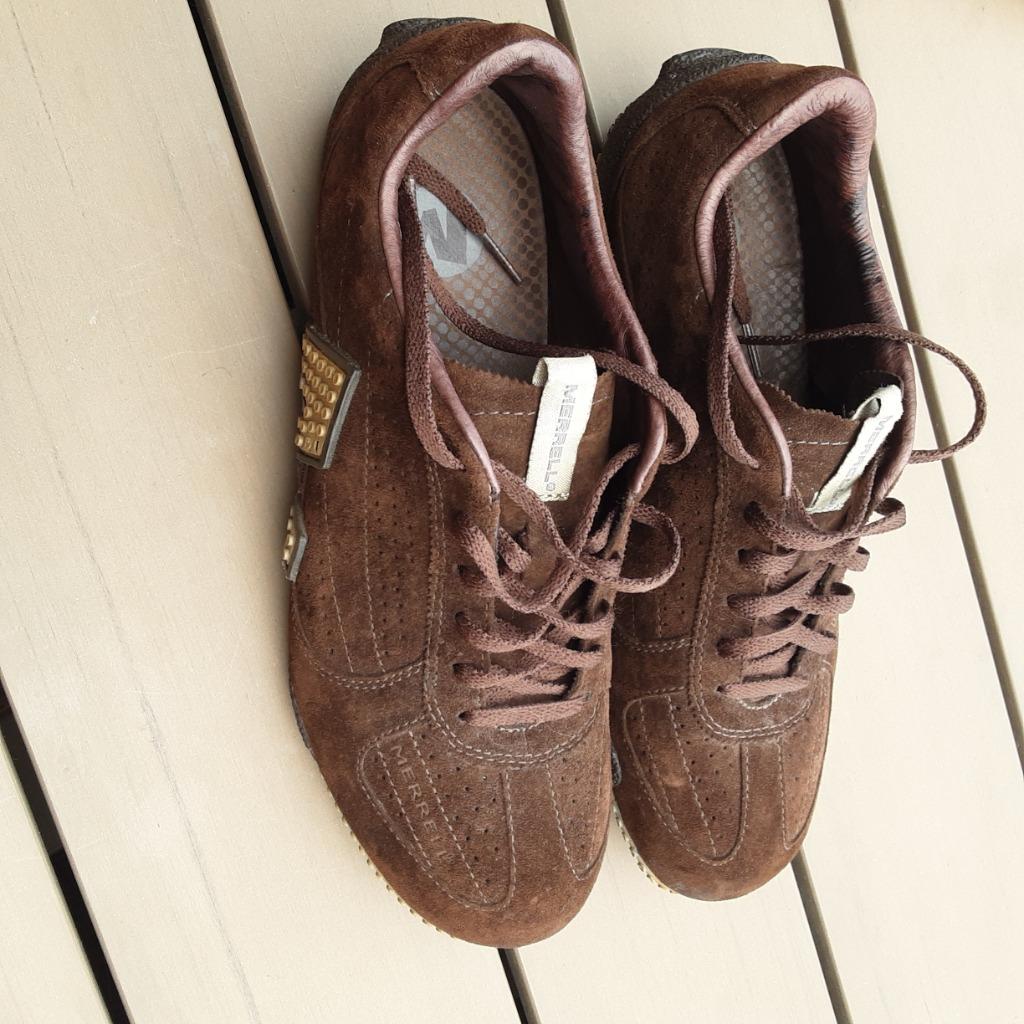 Heren Merrell wandelschoenen maat 42 maar valt als mt 41 !!, Enlèvement, Comme neuf, Chaussures