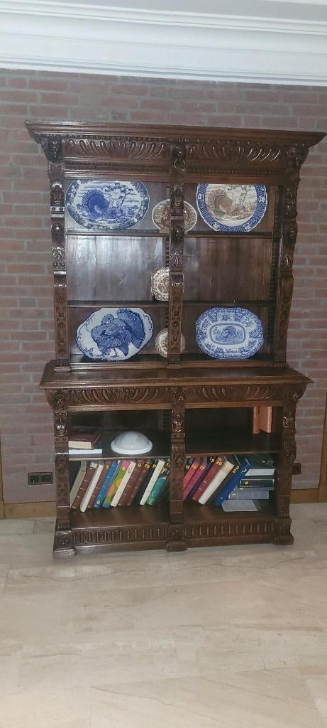 Antieke Boekenkast, Antiek en Kunst, Ophalen