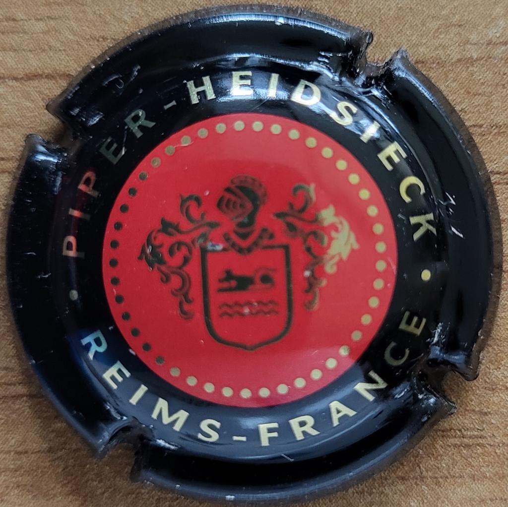 Capsule Champagne PIPER-HEIDSIECK rouge & noir nr.127, Enlèvement ou Envoi, Neuf, France, Champagne