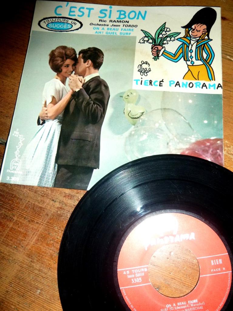 RIC RAMON Cést Si Bon EP 1960 -, Cd's en Dvd's, Vinyl Singles, Verzenden