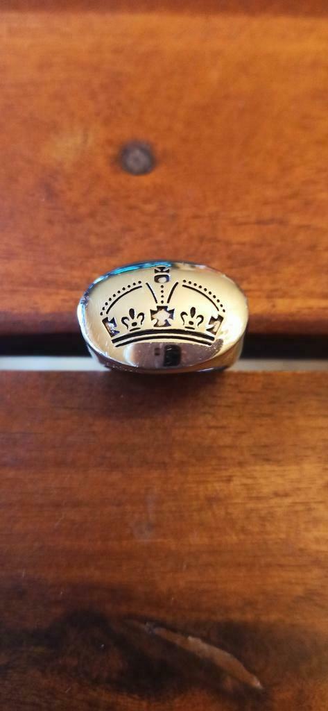 Bague Morgan argent, Bijoux, Sacs & Beauté, Enlèvement ou Envoi, Comme neuf, Argent, Argent