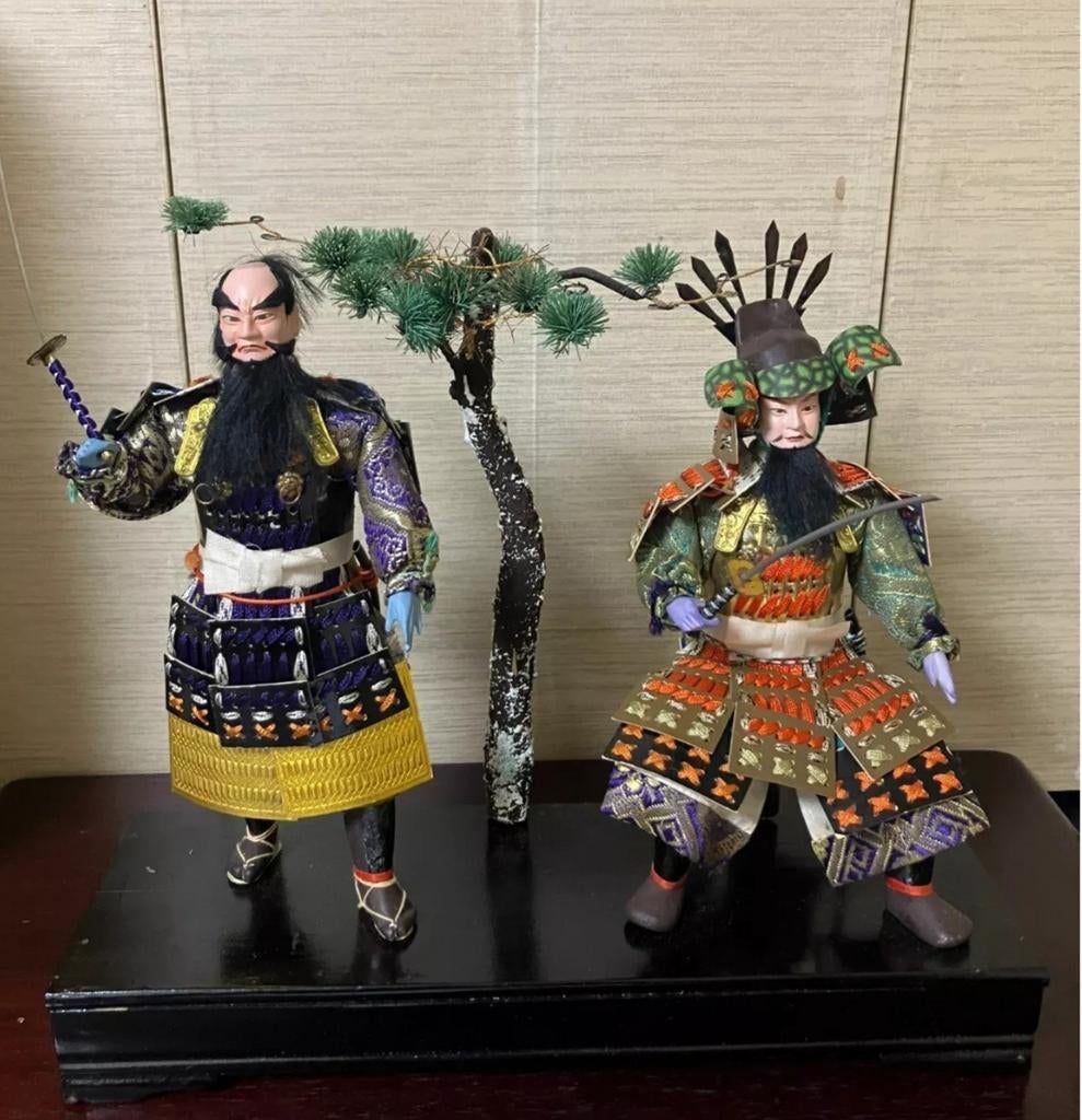 Musha samoeraipoppen 26 cm, Antiek en Kunst, Ophalen of Verzenden