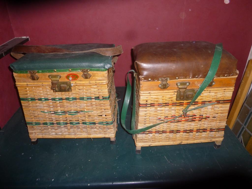 2 visbakken, Enlèvement, Utilisé, Coffre ou Sac