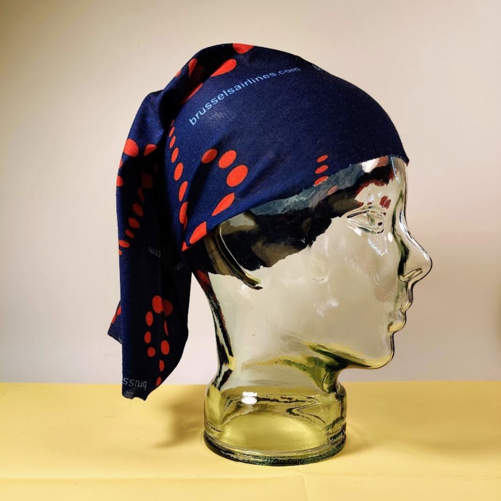 Brussels airlines Buff Bandana Nieuw 41x24 cm stretch, Verzamelen, Ophalen of Verzenden