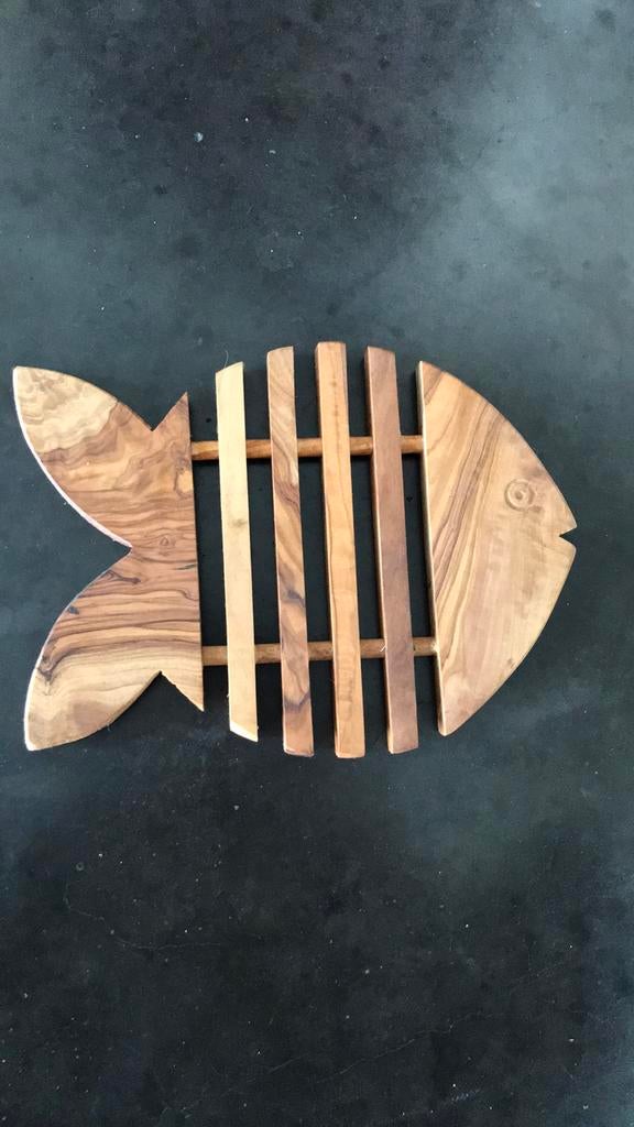 Houten onderlegger kookpotten NIEUW, Huis en Inrichting, Ophalen, Nieuw