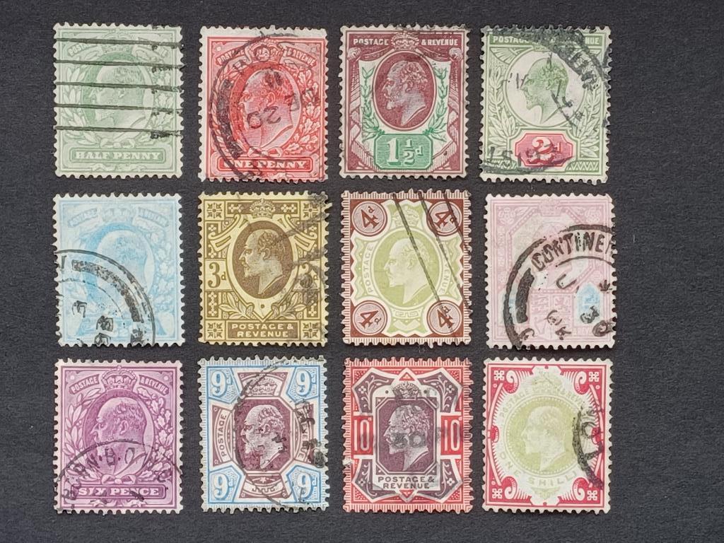 Postzegels Engeland, Ophalen of Verzenden, Gestempeld