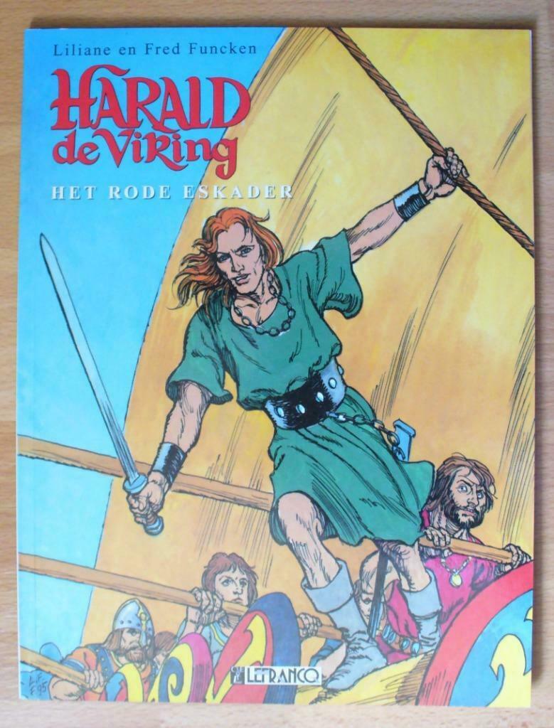 HARALD DE VIKING - HET RODE ESKADER - FUNCKEN - KUIFJE, Enlèvement ou Envoi, Une BD, Comme neuf, Funcken