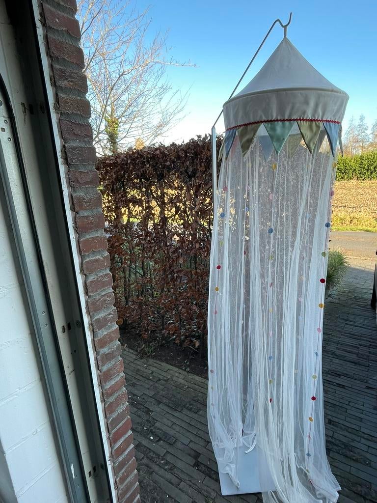 Gekleurde klamboe incl verstelbare zware staander, Kinderen en Baby's, Ophalen, Gebruikt, Klamboe