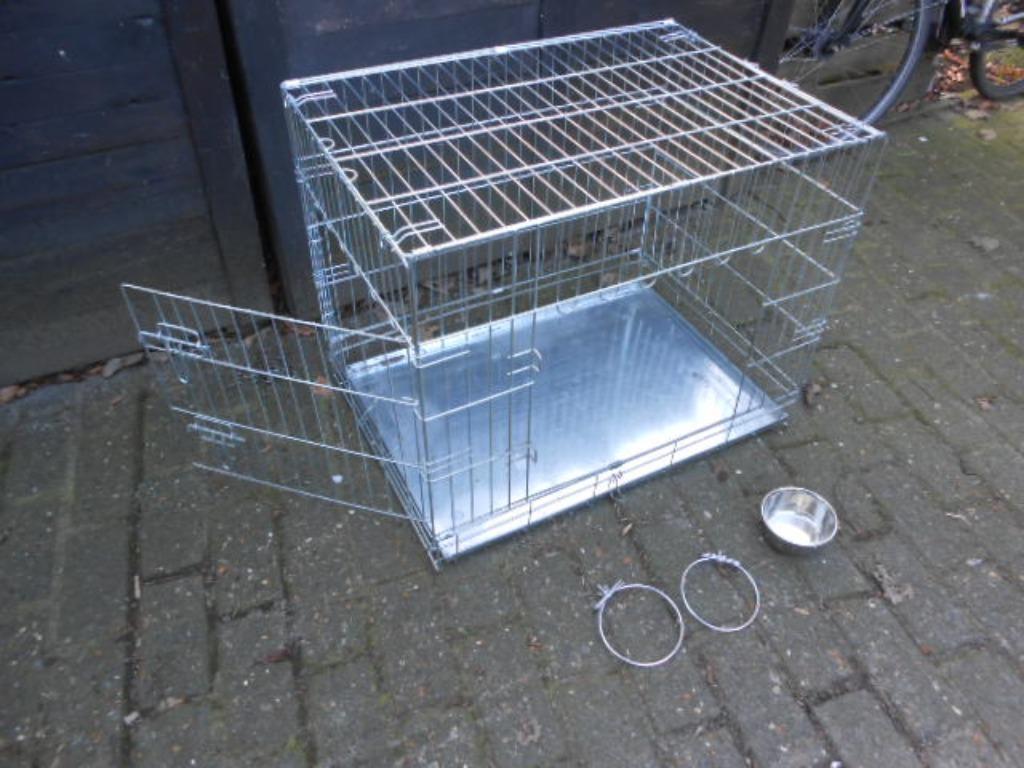 cage pour chien, chenil, boîte pour chien, pliable, 52x75xH6, Enlèvement, Comme neuf