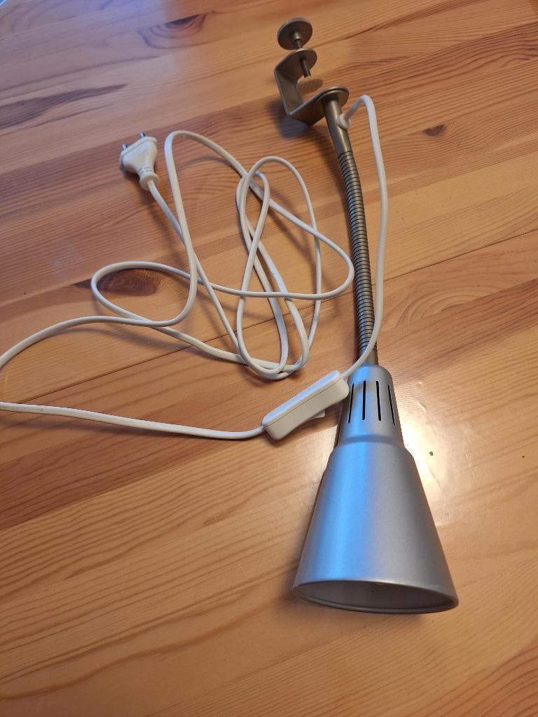 Lampe de bureau, Ophalen of Verzenden, Zo goed als nieuw, Metaal, Minder dan 50 cm